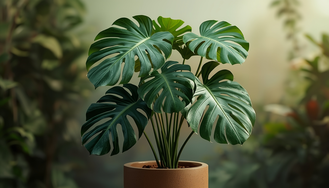 Shodrexxcrax Monstera Deliciosa in pot